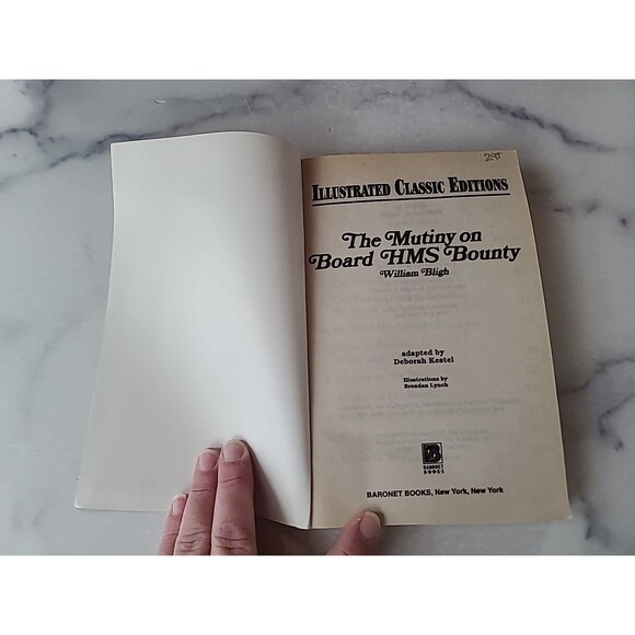 The Mutiny On Board HMS Bounty William Bligh Paperback - Picture 2 of 10